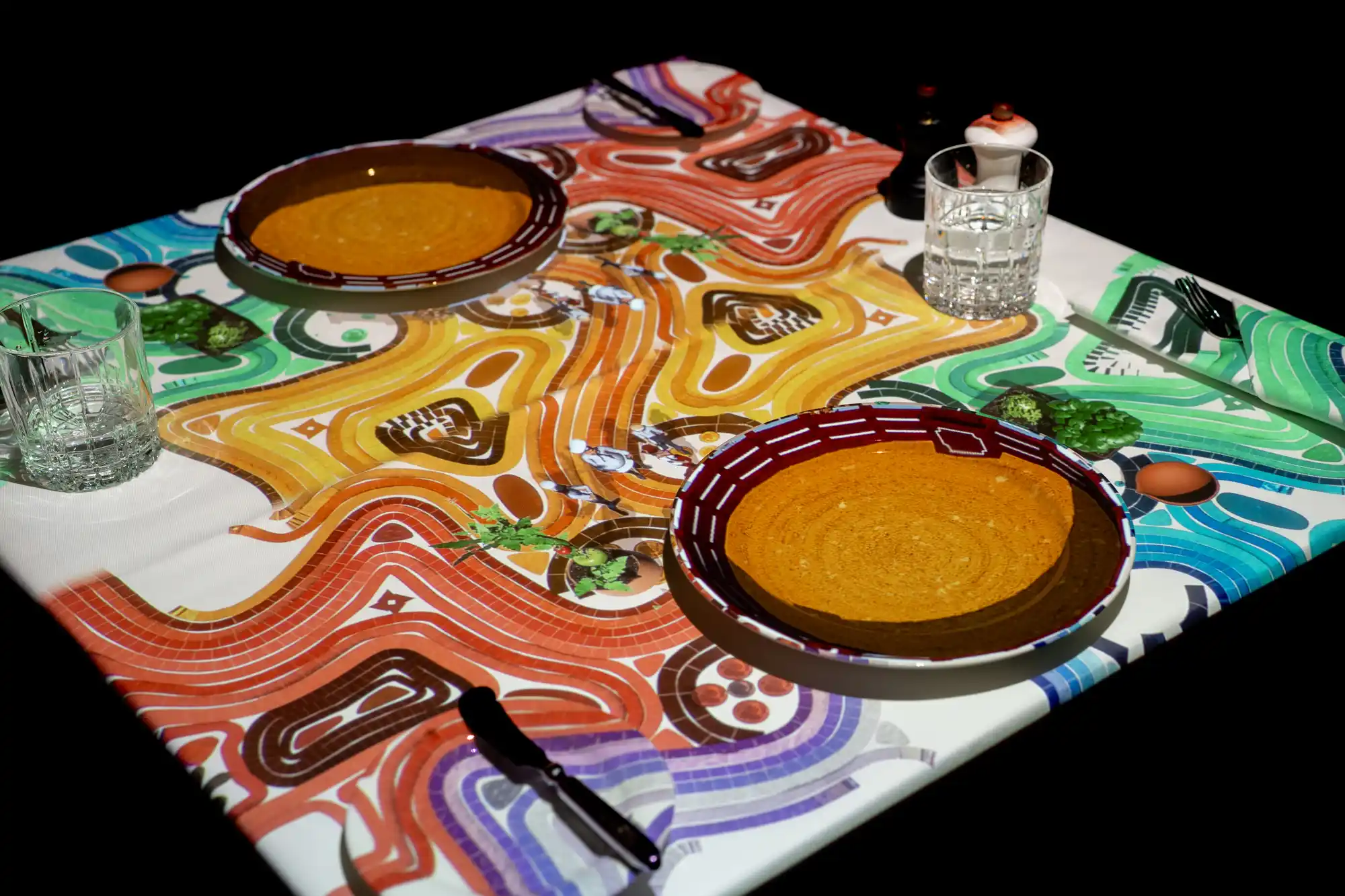 3D table projection in Atlanta