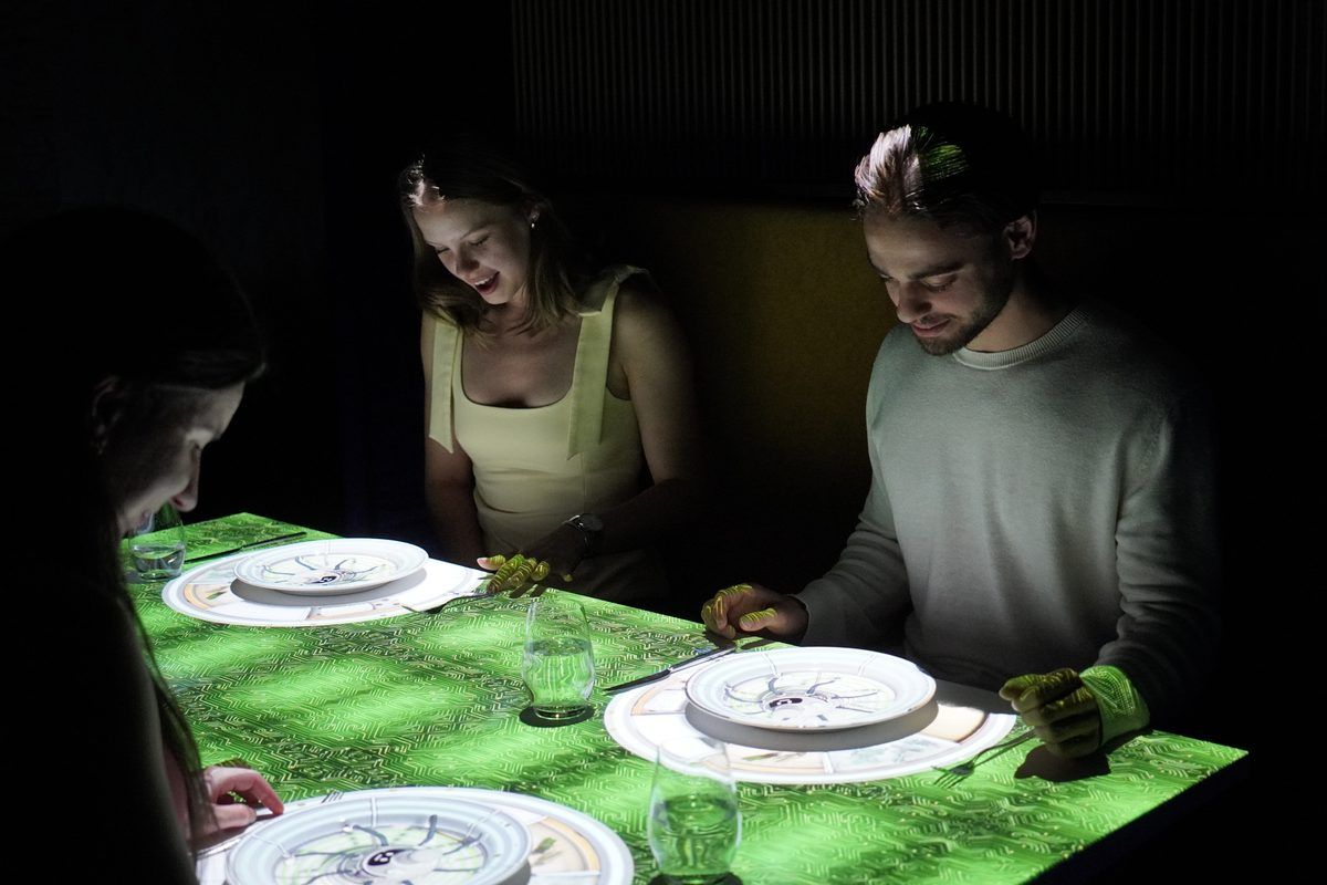 3D table projection in Hagen