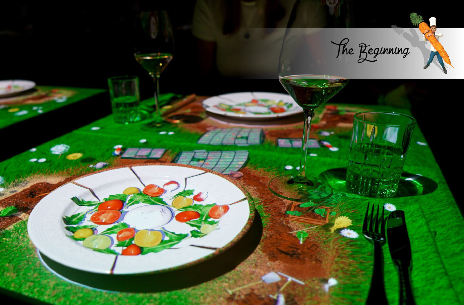 The Beginning — Garden Scene